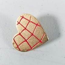 Spiderman Pin Enamel Heart with Red Web Design 2004 Movie Theater Exclusive - £7.09 GBP