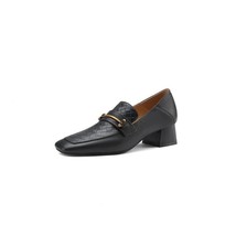 Women Shoes Fashion Genuine Leather Loafers Slip-On Spring/Autumn Women&#39;s Flat S - £94.68 GBP