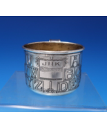 Gorham Sterling Silver Baby Cup w/ GW Alphabet Children Studying #W6-21 ... - €313,37 EUR