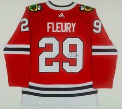 MARC-ANDRE FLEURY Autographed Chicago Blackhawks Authentic Jersey FANATICS - $549.00