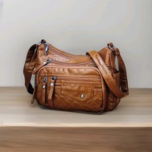 women s faux leather crossbody Shoulder Bag  - $23.02 CAD