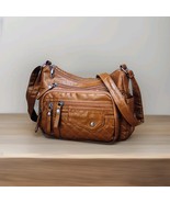 women s faux leather crossbody Shoulder Bag  - $14.95