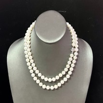 Tiffany &amp; Co Estate Akoya Pearl Necklace 34&quot; 18k WG Certified $39,850 308491 - £9,404.23 GBP
