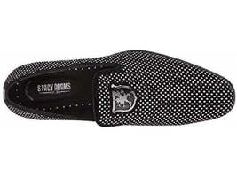 Stacy Adams Men's Shoes Swagger Studded Slip On Black and Silver 25228-042 image 6