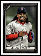 2021 Topps Gallery Manny Ramirez Boston Red Sox #34 - £1.91 GBP