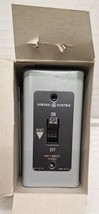GE Manual Motor Starter, Toggle, Single Speed, 1HP MAX at 115/230VAC (CR... - $18.00