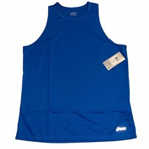 Asics Mens Large Core Singlet Running Tank Top Blue MR520C-68 NWT - $14.99