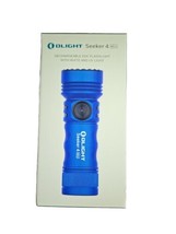 Olight Seeker 4 Mini CW Light W/ UV EDC Small Size Torch Rechargeable (Blue) - £59.44 GBP