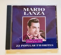 Mario Lanza Portrait of an Artist 22 Popular Favorites CD Tenor - £7.52 GBP