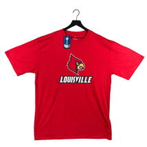 University of Louisville Cardinals Shirt New Fanatics Mens Size XLT Baseball Red - £11.04 GBP