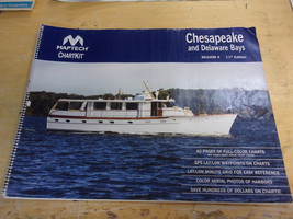 Chesapeake and Delaware bays Region 4  Chart Kit  book full color with  ... - $864.54 MXN