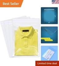 Durable 9&quot; x 12&quot; Clear Cellophane Bags - 500 Self-Sealing for Home/Office - $40.50