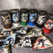 Bionicle RAHKSHI 6 Canisters/Manuals ONLY 8587/8588/8589/8590/8591/8592 - £75.22 GBP