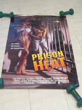 1990s B Movie Poster - Prison Heat VHS Release - 27 x 40 inches - £30.67 GBP