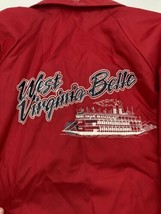 Vtg 80s West Virginia Belle Windbreaker Jacket Auburn Sportswear Sz Mens Large L - £35.52 GBP