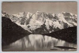 Murren Grauseeli on the Shilthorn Beautiful Snow Mountain Lake Postcard I26 - £7.82 GBP