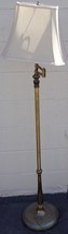 Vintage Brass Swing Arm Floor Lamp – Good Working Condition –Nice Versatile Lamp - £237.40 GBP