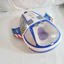 2009 Buzz Lightyear Spaceship Toy by Mattel - Missing Tail Fin - $14.50
