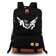 Ia aph canvas rucksack backpack mochila laptop school bags teenagers luminous book bags thumb200