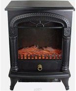 Comfort Zone Electric Fireplace Stove Portable Heater Home Space Room Fan - $188.98 CAD