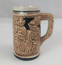Vintage Men &amp; Woman 3D Style 3.58&quot; Collectible Beer Mug Stein - $185.39 MXN
