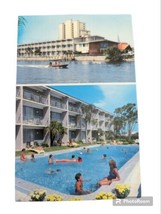 1970s Treasure Island Resort Inn Florida Vintage Postcard Motel Vacation Beach - £5.31 GBP