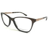 Dana Buchman Eyeglasses Frames Fauve BR Brown Gold Cat Eye 51-16-135 - $37.20