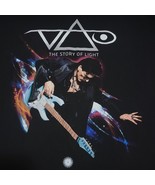 Steve Vai The Story Of Light 2012 Tour Concert Black Shirt Cotton Men&#39;s ... - $27.08