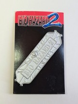 BIOHAZARD 2 Metal Pin Badge (Silver) - Hong Kong Comic Capcom Resident Evil - £82.51 GBP