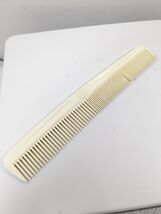 Vintage GOODY Hair Comb Pocket Brush Made In USA Off White cream 7" - $5.00