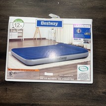 Bestway Tritech 12” Queen Air Mattress With Built-In Pump Antimicrobial Coating - £17.73 GBP