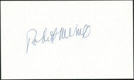 ROBERT MERRILL SIGNED 3X5 INDEX CARD OPERATIC BARITONE METROPOLITAN OPER... - £14.04 GBP