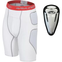 Rawlings Slider Shorts with Protective Cup – Baseball Support - $34.99