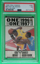 Upper Deck Collector&#39;s Choice #361 One On One Graded Card PSA 7 KOBE BRYANT - £47.81 GBP