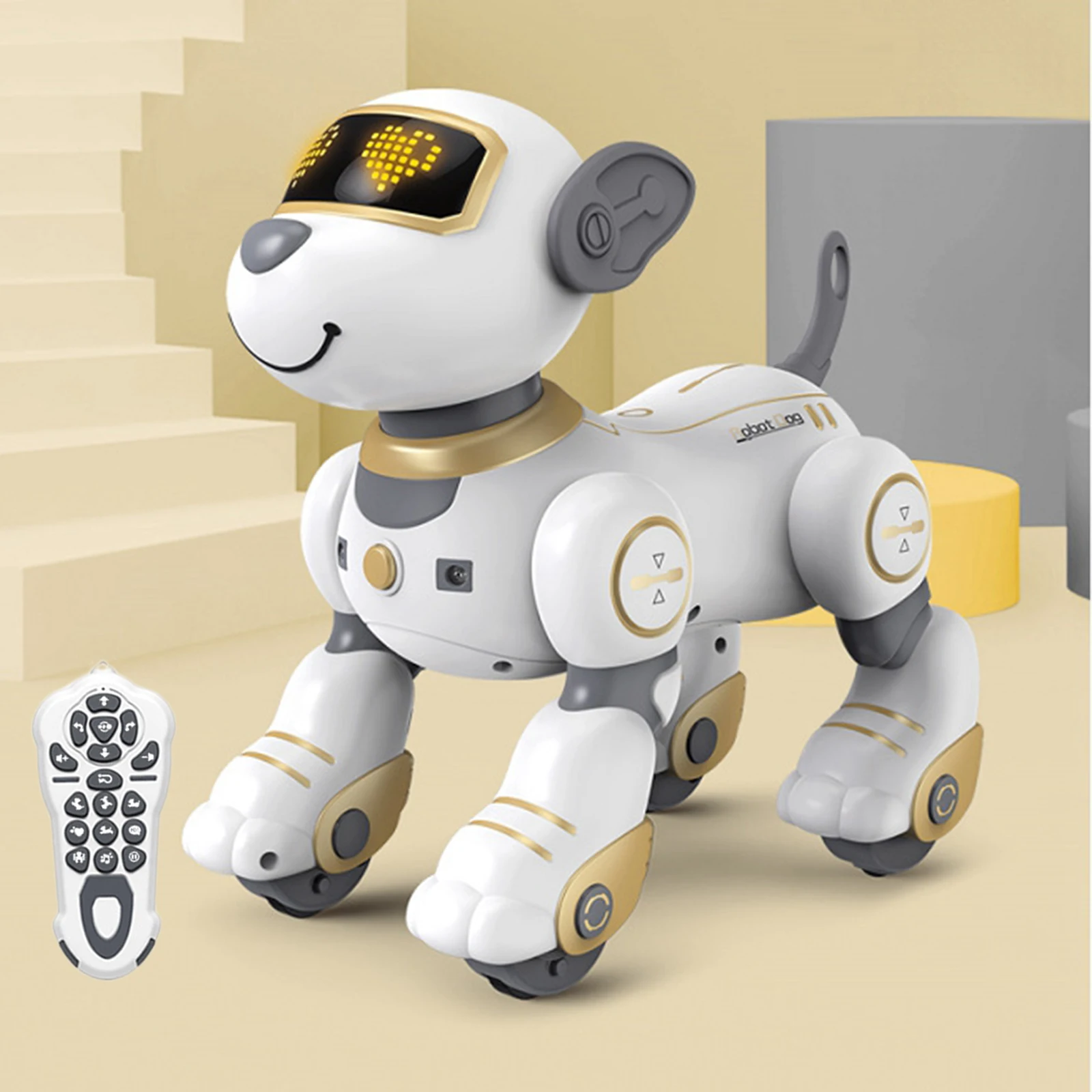 Robot Dog Toy Toys Electronic Pet Remote Control Pet Magic Pet Dog Toy for Kids - £31.19 GBP+