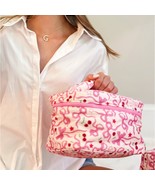 Cherry Bowtiful Coquette Travel Cosmetic Case With Handle - $48.73 CAD