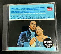 Mozart: Die Entfuhrung  aus dem Serail Highlights 1972 (CD, Feb-1998) - £7.62 GBP