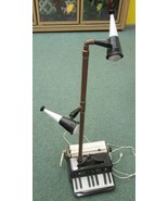 Industrial metal art Typewriter piano lamp handmade vintage mid century ... - €437,47 EUR