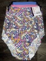 Joyspun ~ 3-Pair Womens Brief Underwear Panties Nylon Seamless Freecut (... - £12.43 GBP