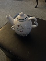 Vintage Pfaltzgraff Winterberry Tea for One Stackable Teacup &amp; Teapot with Lid - £8.36 GBP