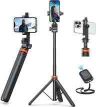 The Newest 62&quot; Phone Tripod By Eucos Is Compatible With Iphone And Android - $44.95