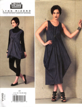 Vogue Patterns V1410 Designer Lynn Mizono Misses Pullover Dress 14 to 22 - $20.48