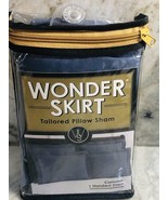 ShipN24hours.NewBed Bath&amp;Beyond Wonder Skirt Tailored Pillow Sham Size S... - $856.34 MXN