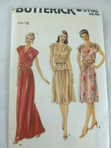 Vintage Butterick 3789 Sewing Pattern Comfortable Dress Top Skirt UNncut - $7.91