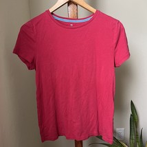 Talbots Tee Shirt Women&#39;s Medium Short Sleeve V Neck Pima Cotton T-shirt - £10.11 GBP