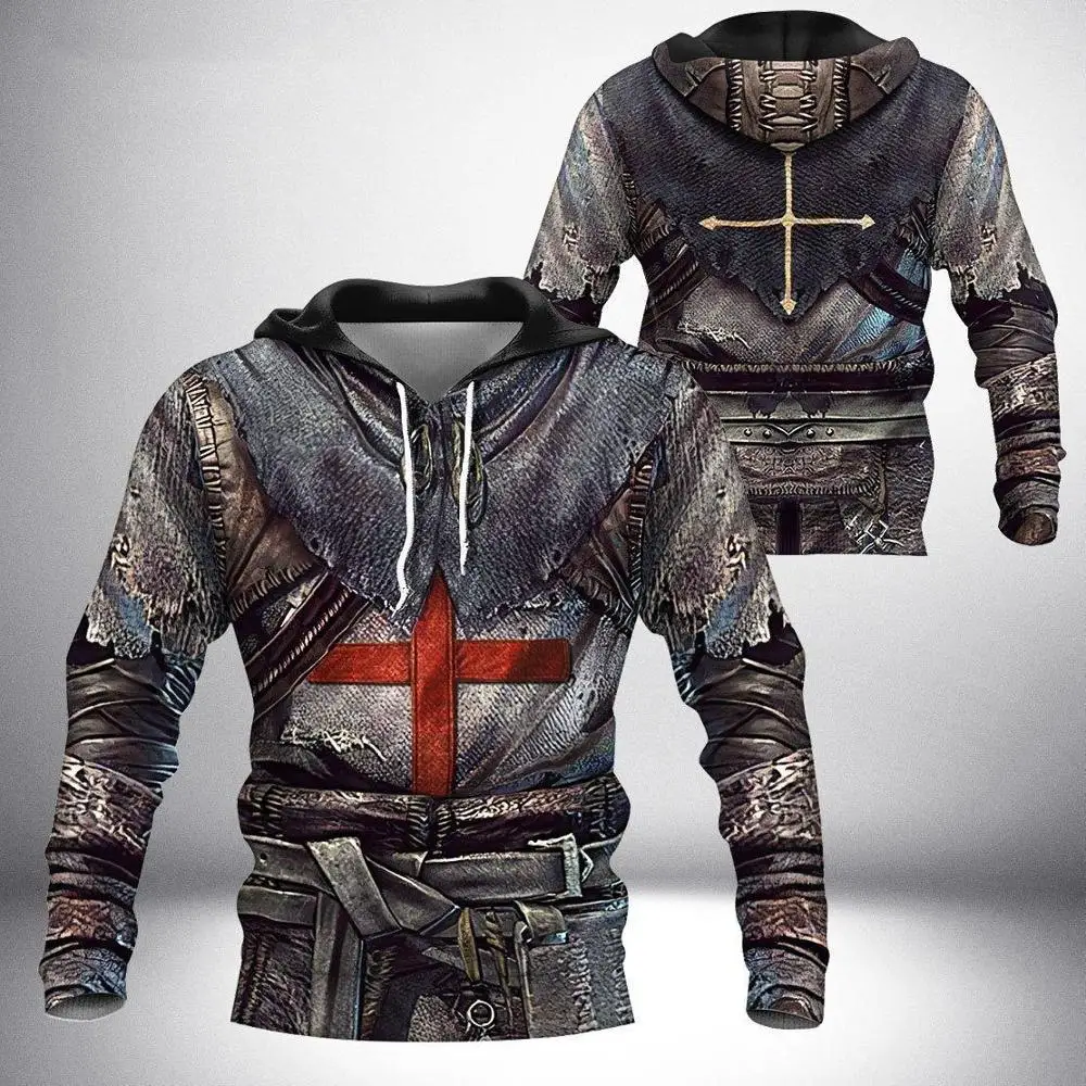 Knight Templar Armor 3D All Over Printed Hoodie For Men/Women Harajuku Fashion h - £141.51 GBP