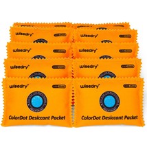 Wisedry 100G [10 Packs] Rechargeable Desiccant Packs For Storage,, Tool Box - £66.49 GBP