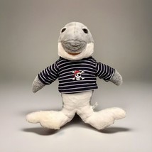 Sharky the Shark Plush Toy Stuffed Animal with Pirate Shirt Teddy Mountain 18” - £12.30 GBP