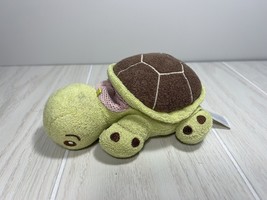 Ginsey Soapsox Soap Pals turtle plush terrycloth bath scrub soap holder - £4.64 GBP
