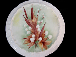 Cattails Collector Plate Artist Signed 6 Inches Trivet - $492.73 MXN